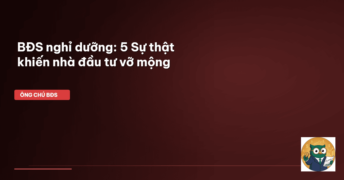 bất động sản nghỉ dưỡng