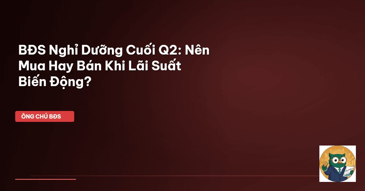 BĐS nghỉ dưỡng