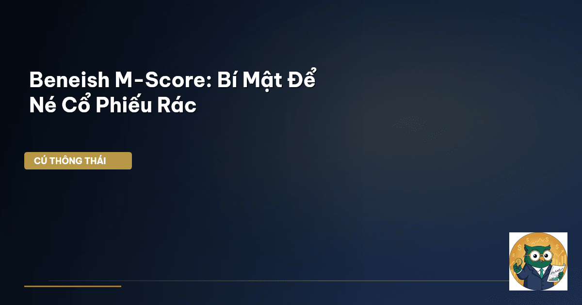 Beneish M-Score