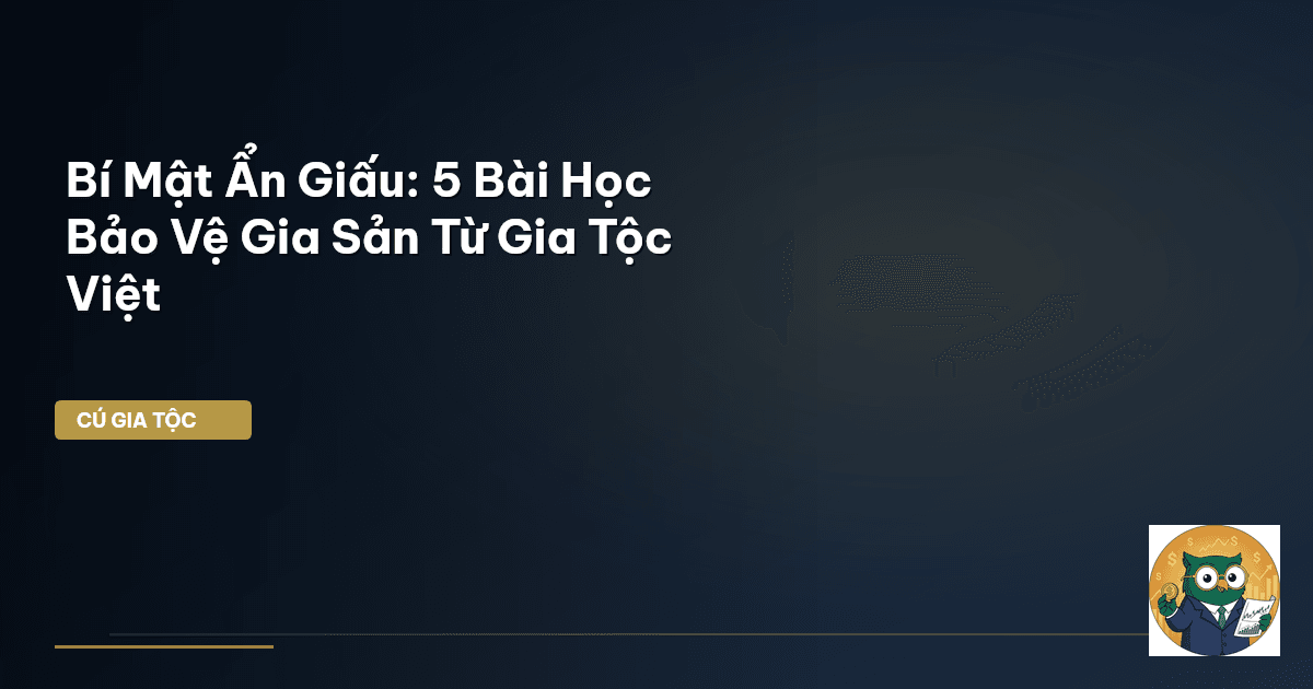 bảo vệ tài sản gia đình