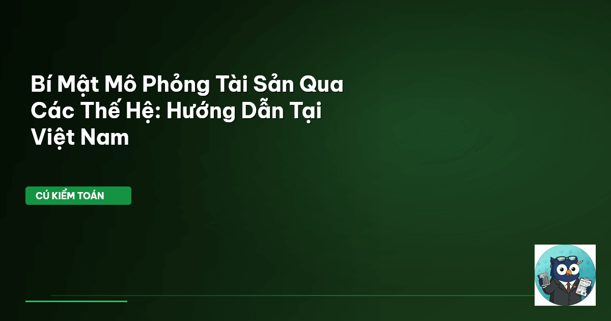 mô phỏng tài sản