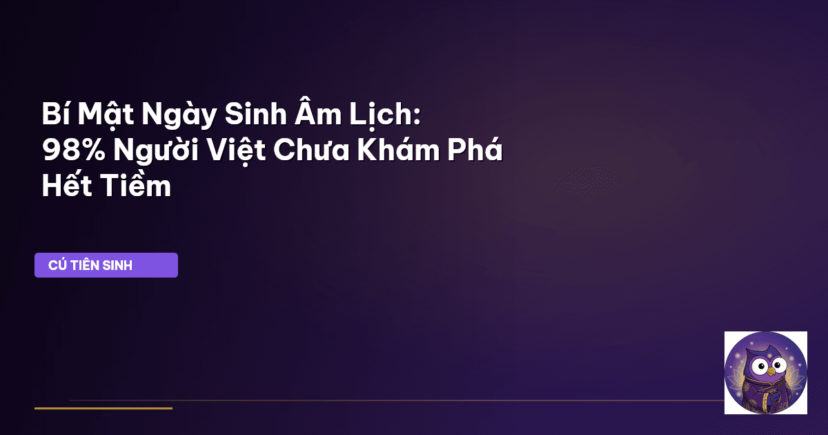 tử vi ngày sinh âm lịch