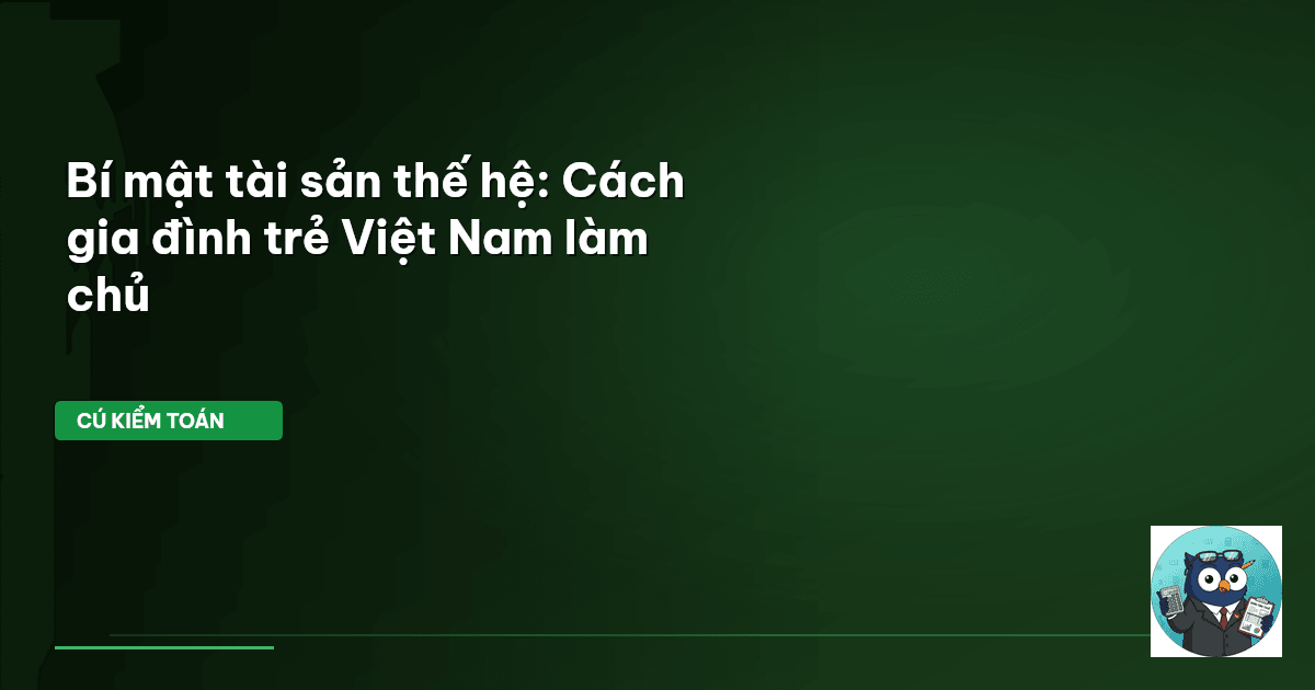 tài sản thế hệ