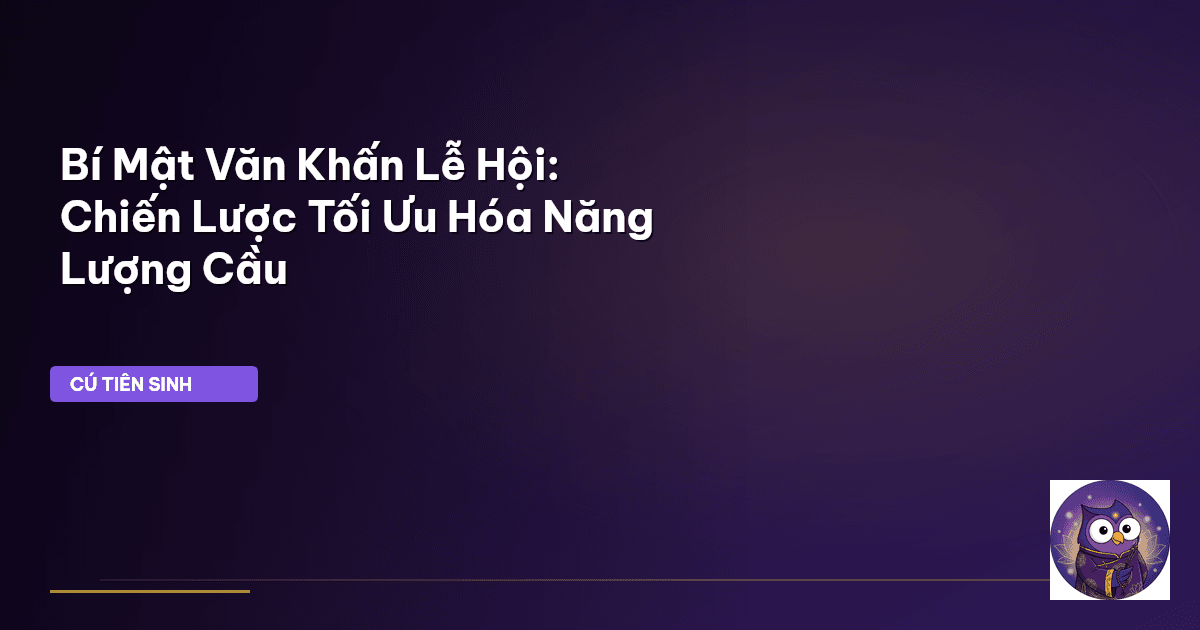 văn khấn lễ hội
