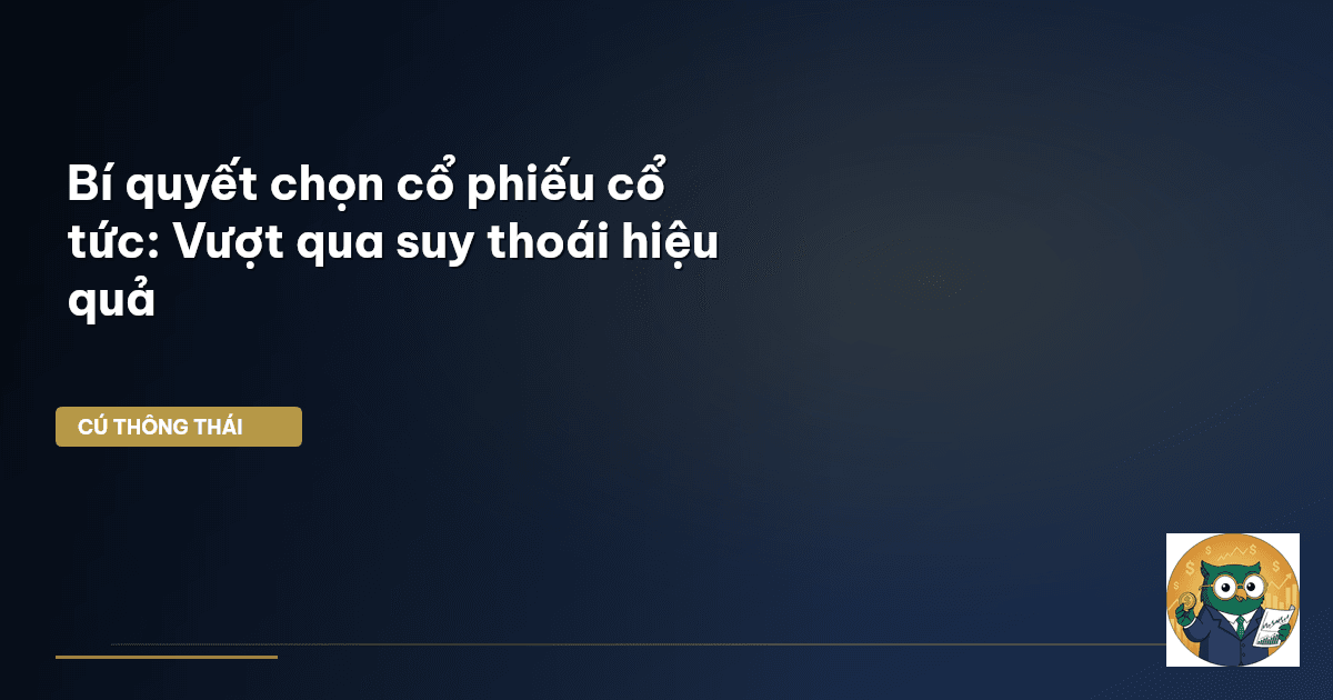 cổ phiếu cổ tức