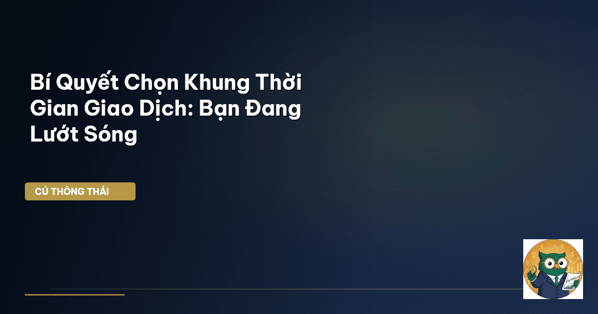 Bí Quyết Chọn Khung Thời Gian Giao Dịch: Bạn Đang ‘Lướt Sóng’