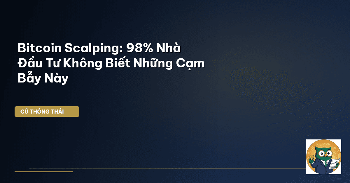 Bitcoin Scalping: 98% Nhà Đầu Tư Không Biết Những Cạm Bẫy Này