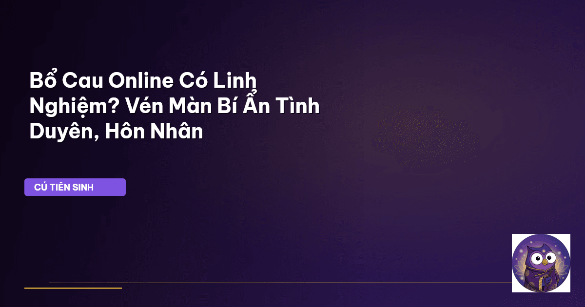 bói bổ cau online