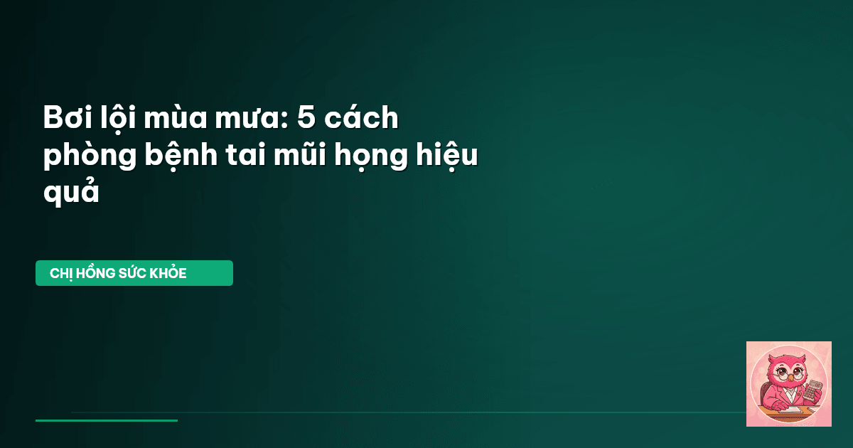 bơi lội mùa mưa
