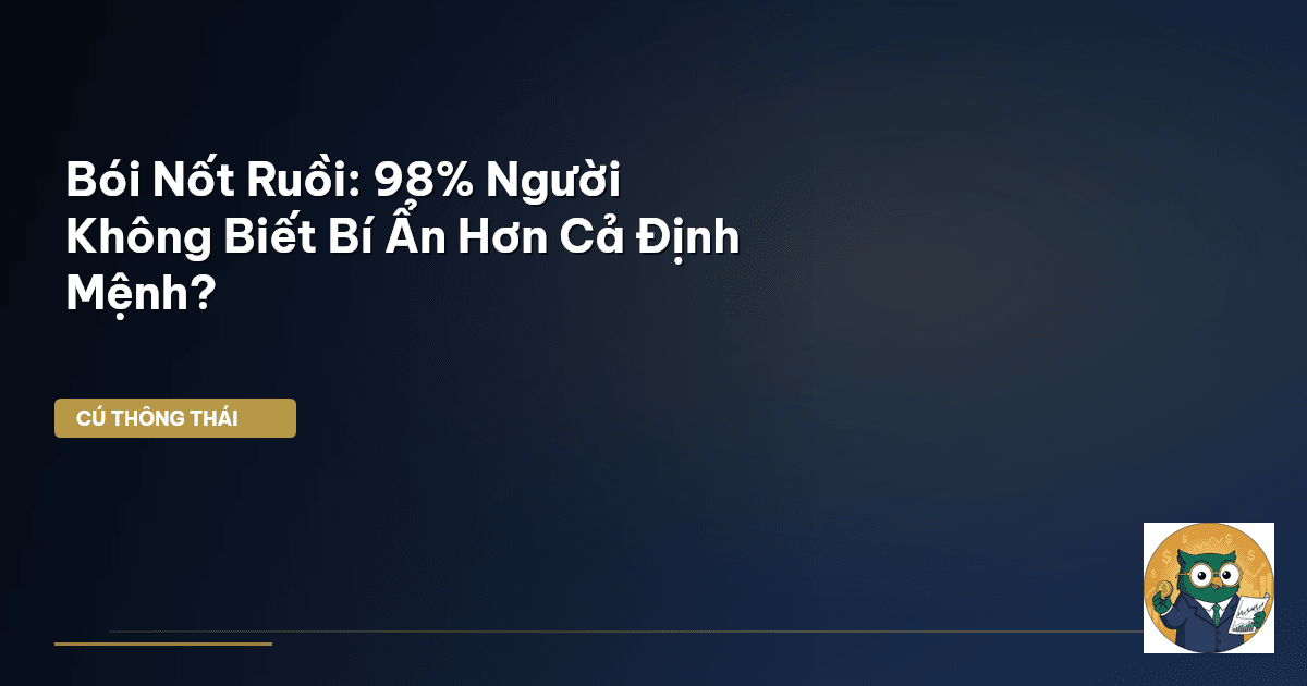 Bói Nốt Ruồi: 98% Người Không Biết Bí Ẩn Hơn Cả Định Mệnh?