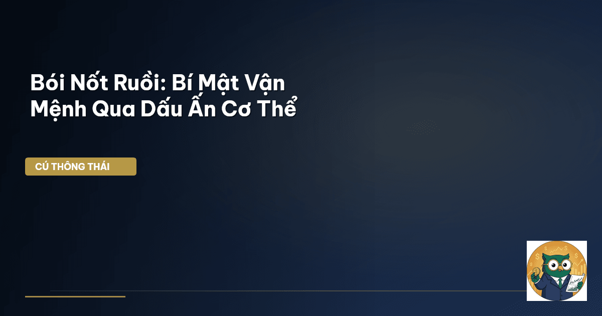 Bói Nốt Ruồi: Bí Mật Vận Mệnh Qua Dấu Ấn Cơ Thể