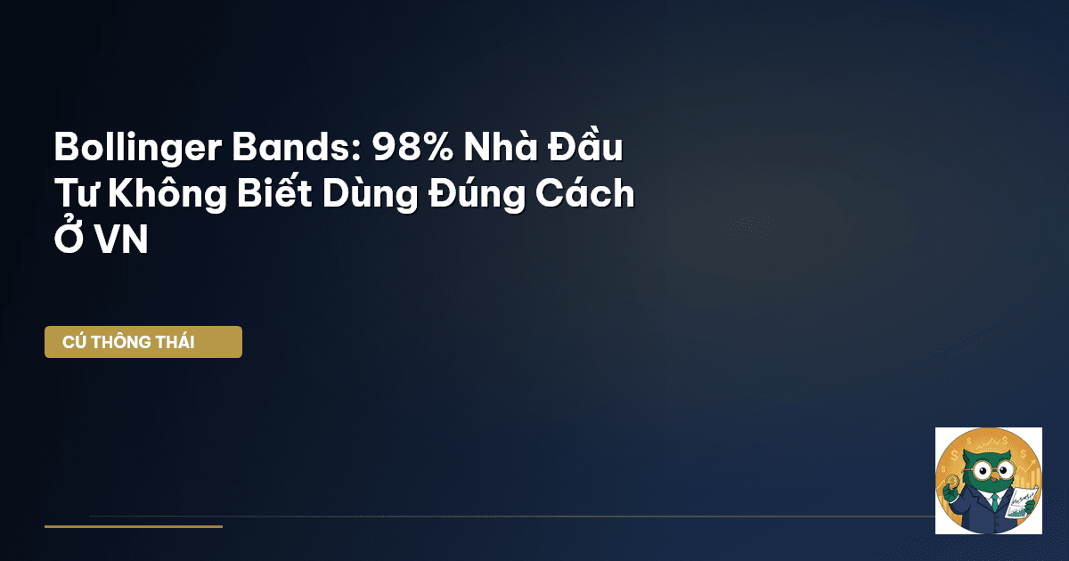 Bollinger Bands: 98% Nhà Đầu Tư Không Biết Dùng Đúng Cách Ở VN