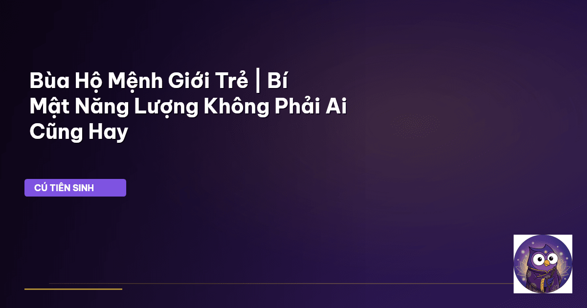 bùa hộ mệnh