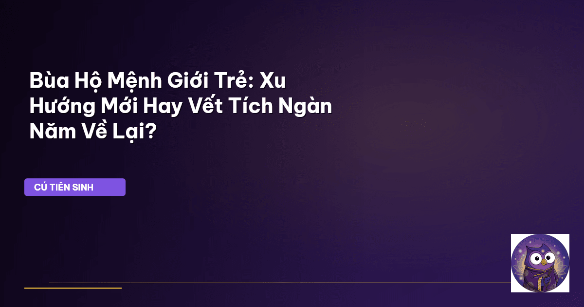 bùa hộ mệnh