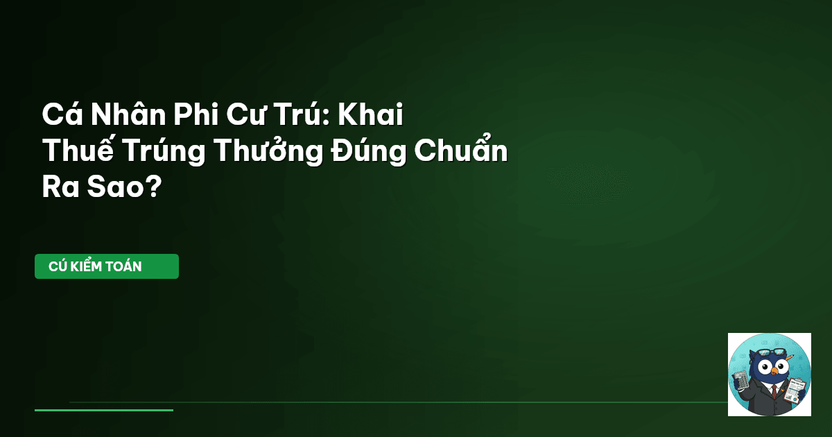 thuế trúng thưởng