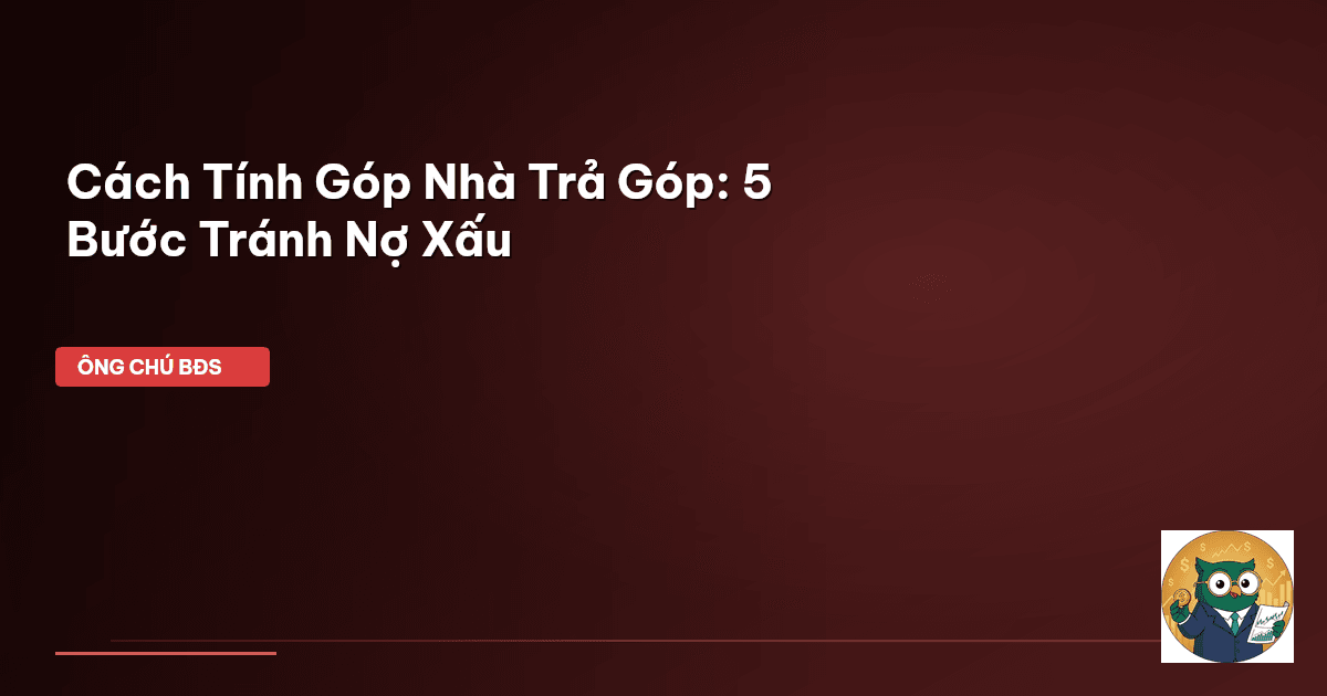 mua nhà trả góp