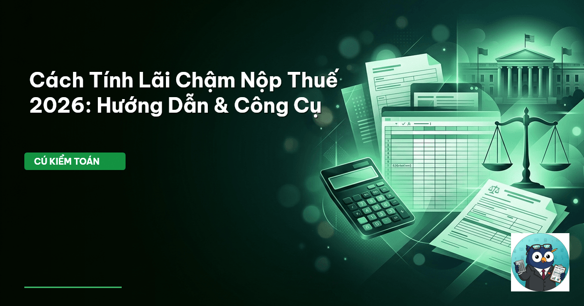 tính lãi chậm nộp thuế