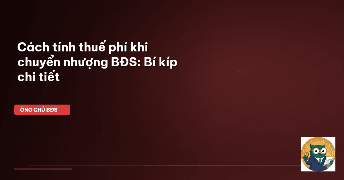 thuế chuyển nhượng bđs