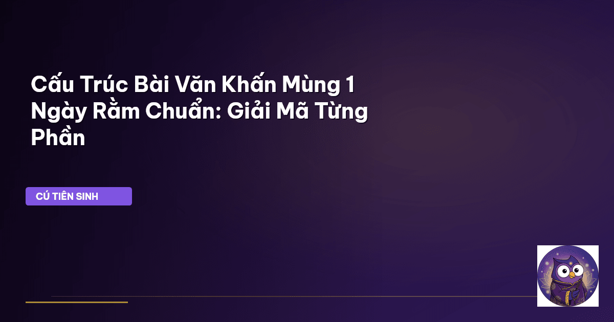 văn khấn mùng 1 ngày rằm