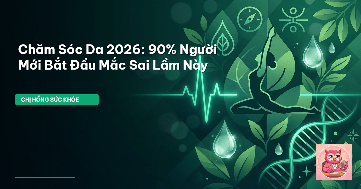 chăm sóc da cho người mới bắt đầu