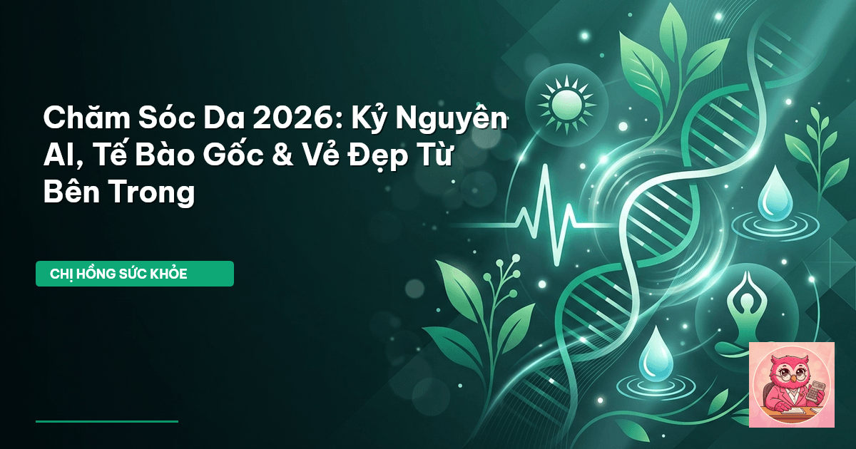 chăm sóc da 2026