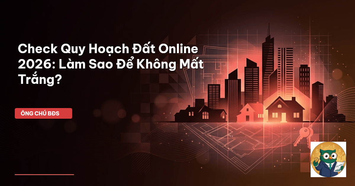 check quy hoạch đất online