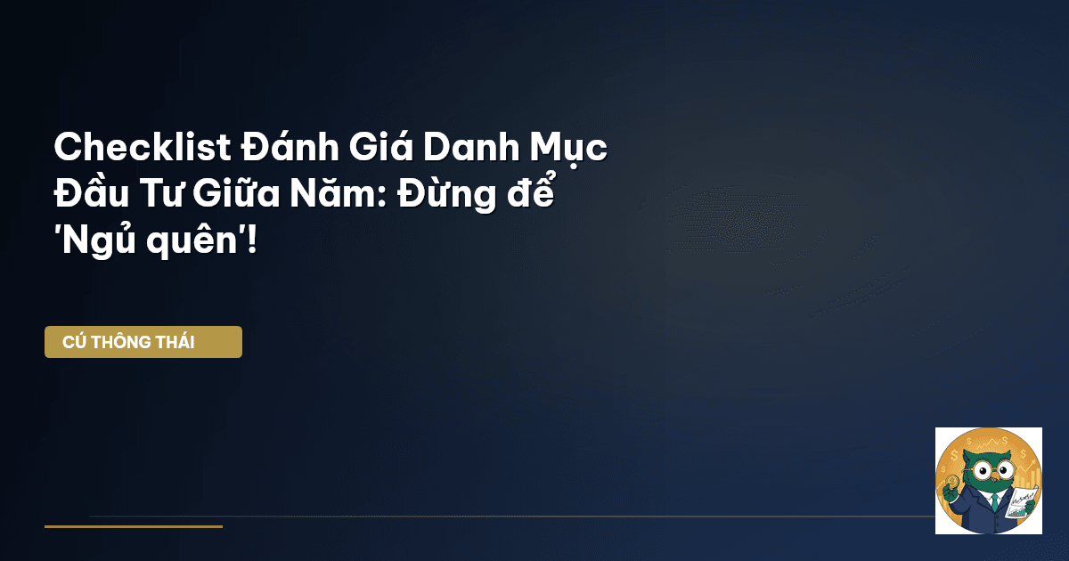 checklist đánh giá danh mục