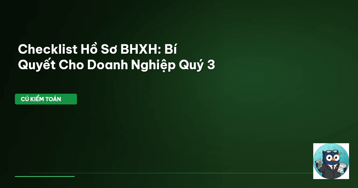 hồ sơ BHXH