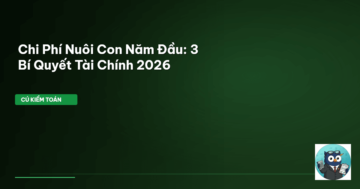 chi phí nuôi con