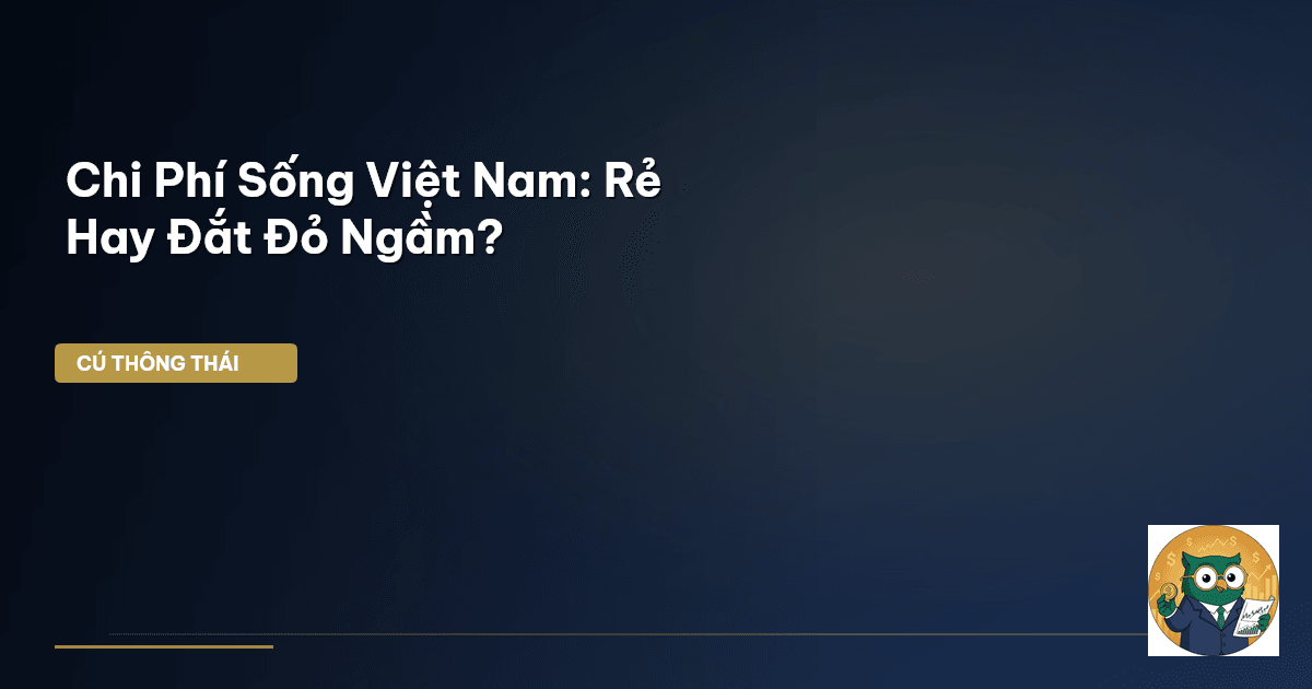 chi phí sống việt nam