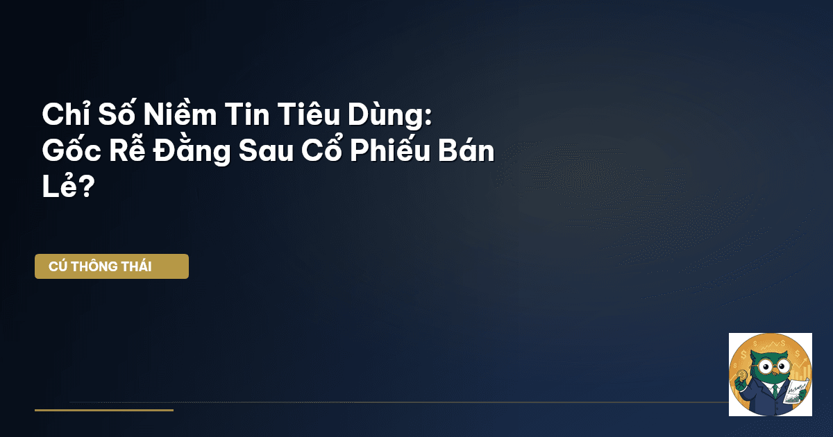 Chỉ Số Niềm Tin Tiêu Dùng: Gốc Rễ Đằng Sau Cổ Phiếu Bán Lẻ?