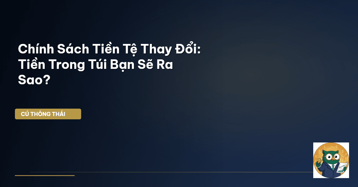 Chính Sách Tiền Tệ Thay Đổi: Tiền Trong Túi Bạn Sẽ Ra Sao?
