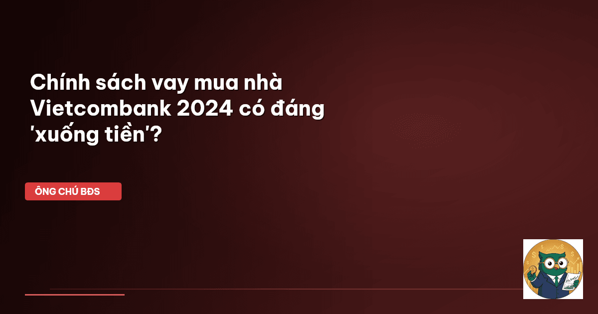 vay mua nhà Vietcombank 2024