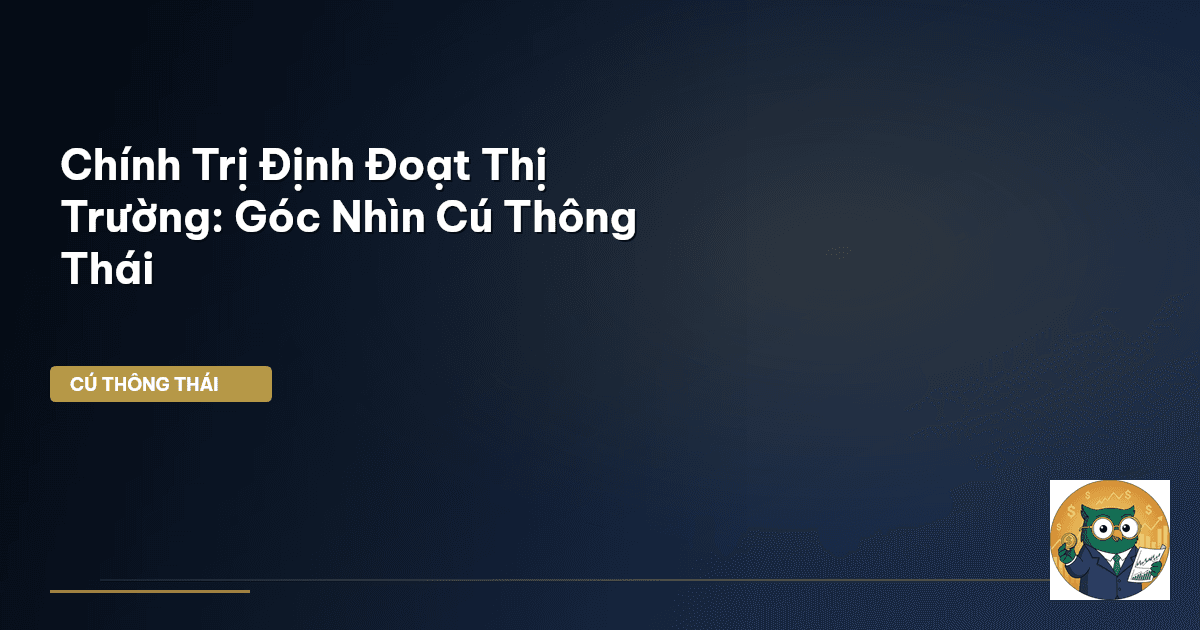 Chính Trị Định Đoạt Thị Trường: Góc Nhìn Cú Thông Thái