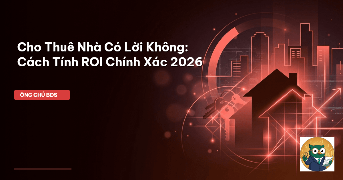 cho thuê nhà có lời không