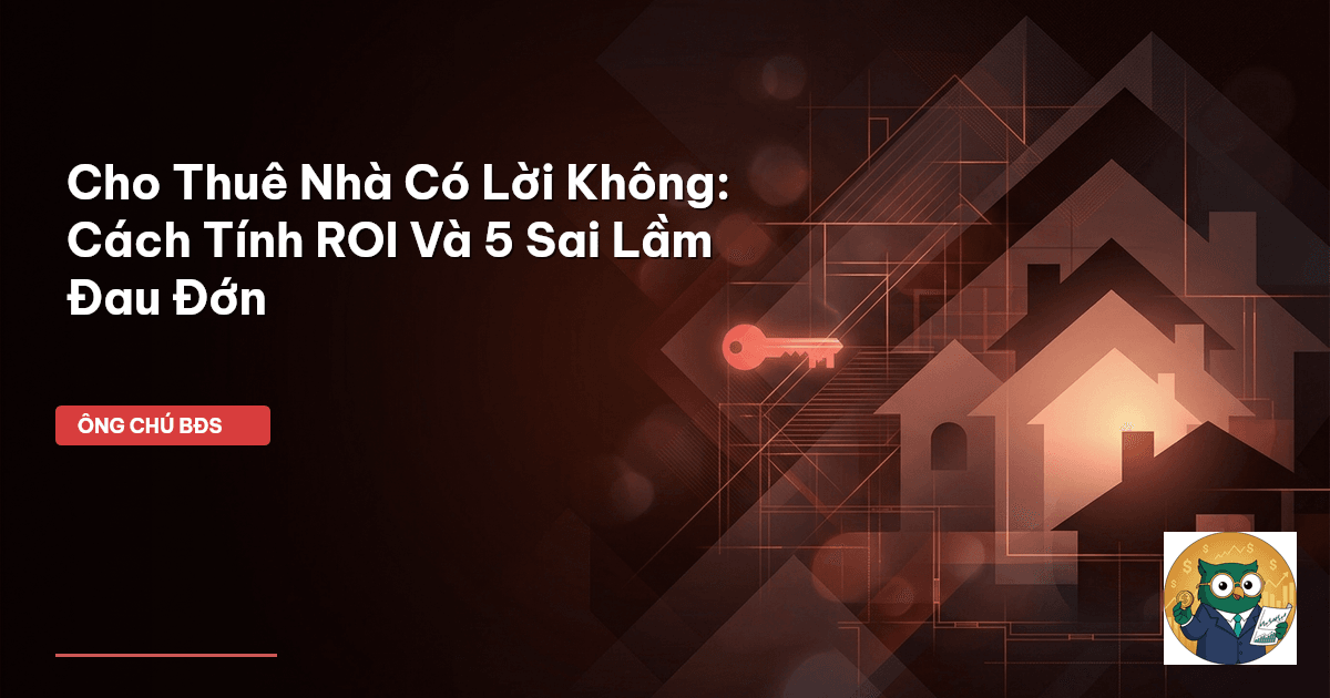cho thuê nhà có lời không