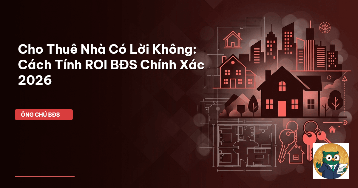 cho thuê nhà có lời không