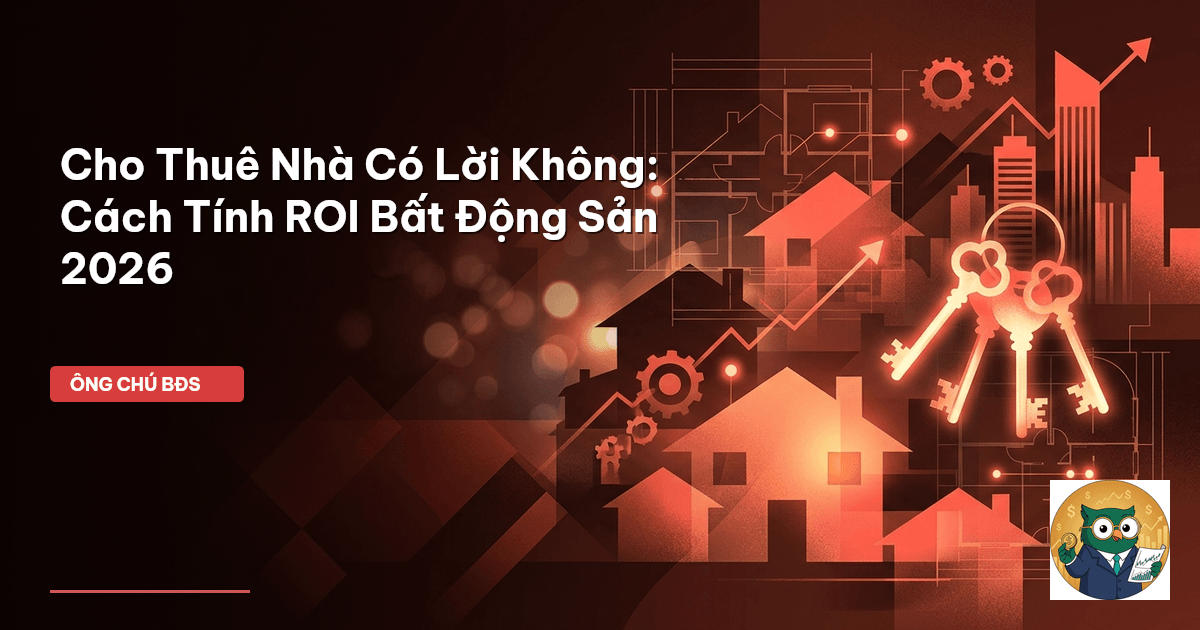 cho thuê nhà có lời không