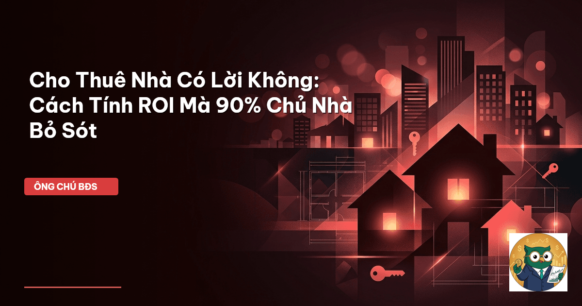 cho thuê nhà có lời không