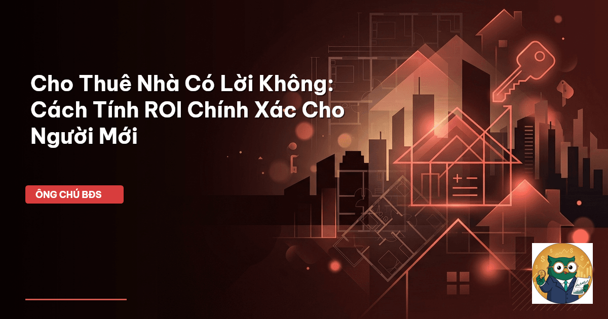 cho thuê nhà có lời không