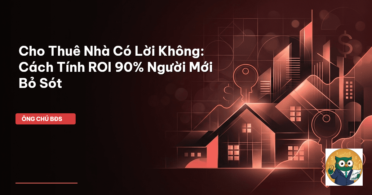 cho thuê nhà có lời không