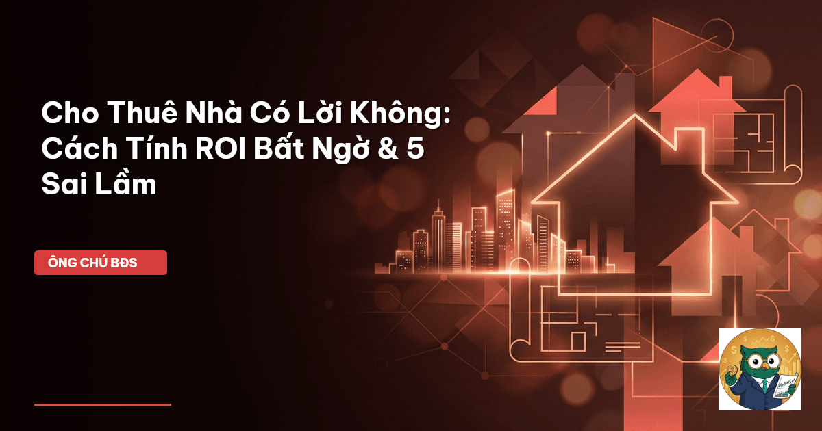 cho thuê nhà có lời không
