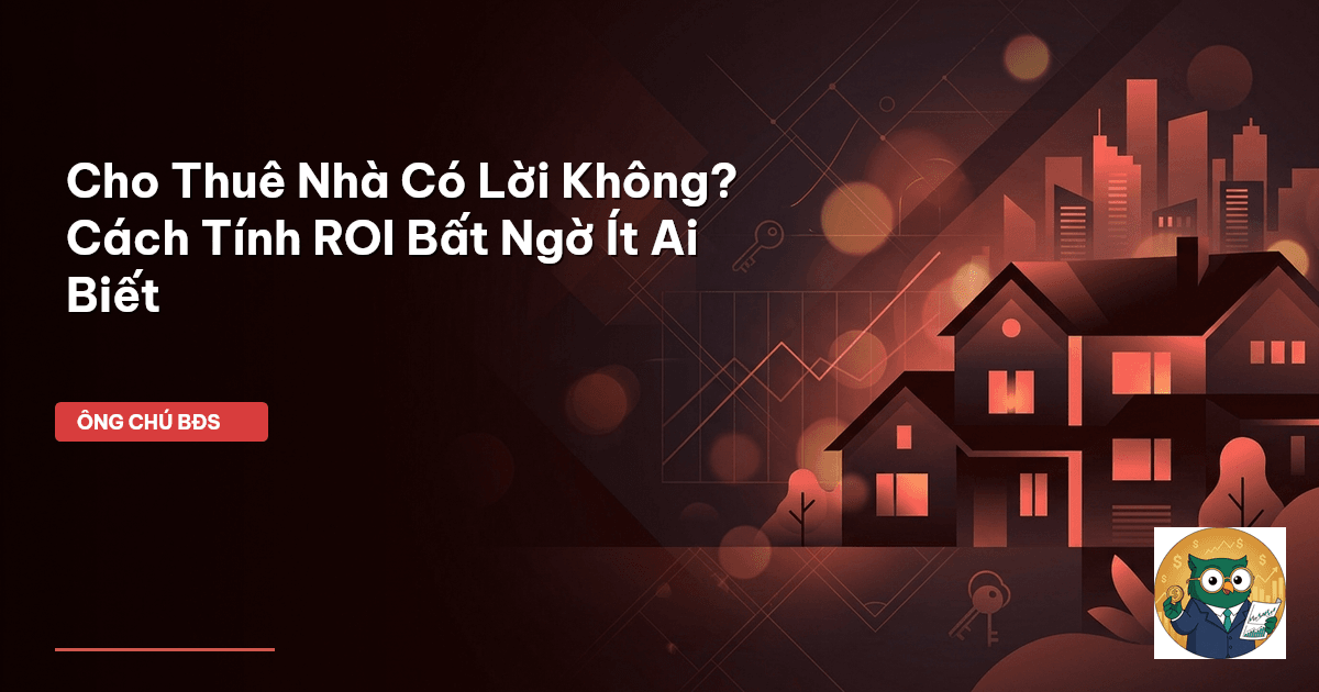 cho thuê nhà có lời không