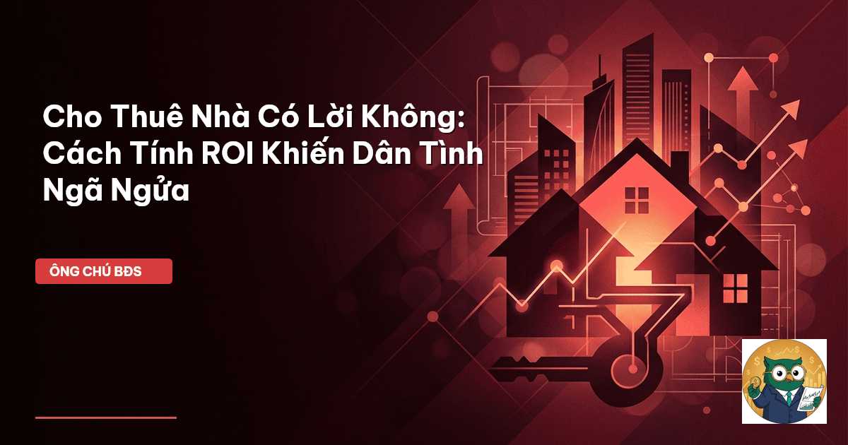 cho thuê nhà có lời không