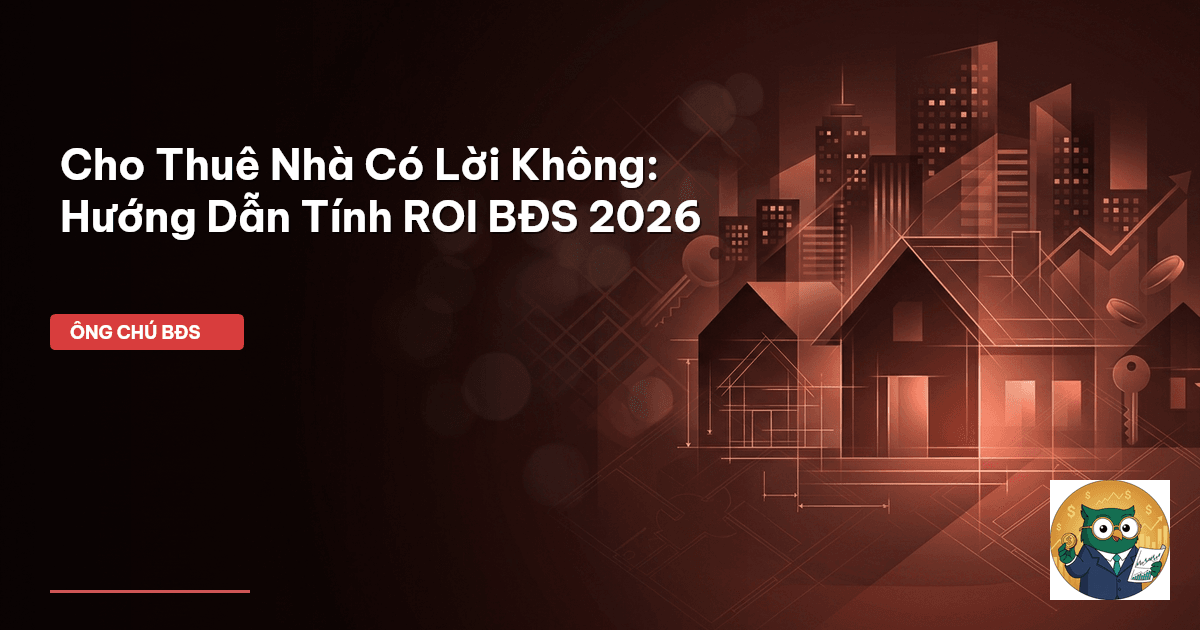 cho thuê nhà có lời không
