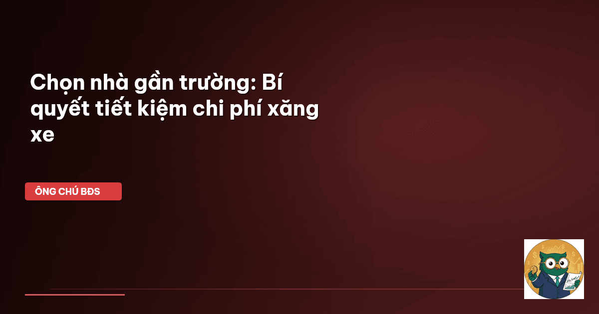 mua nhà gần trường