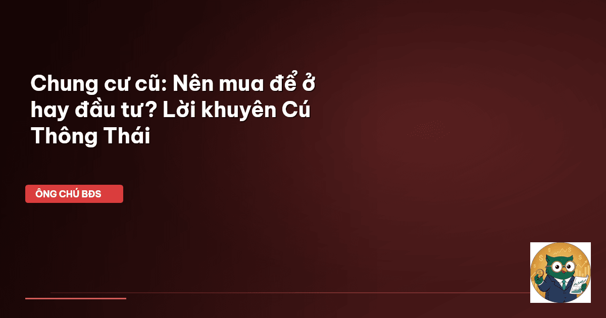 chung cư cũ