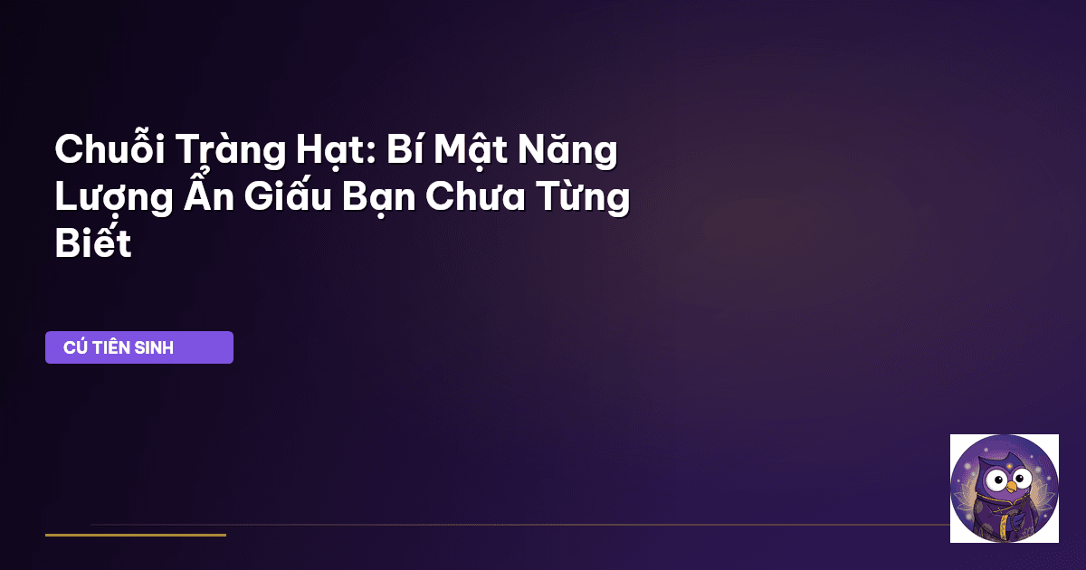 chuỗi tràng hạt