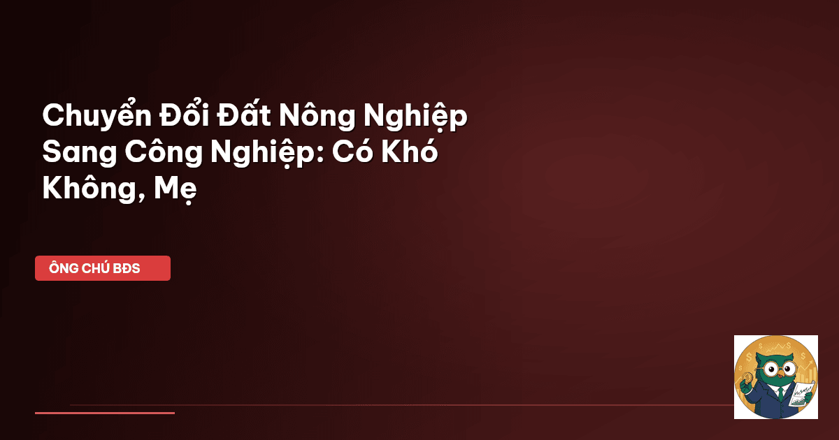chuyển đổi đất nông nghiệp