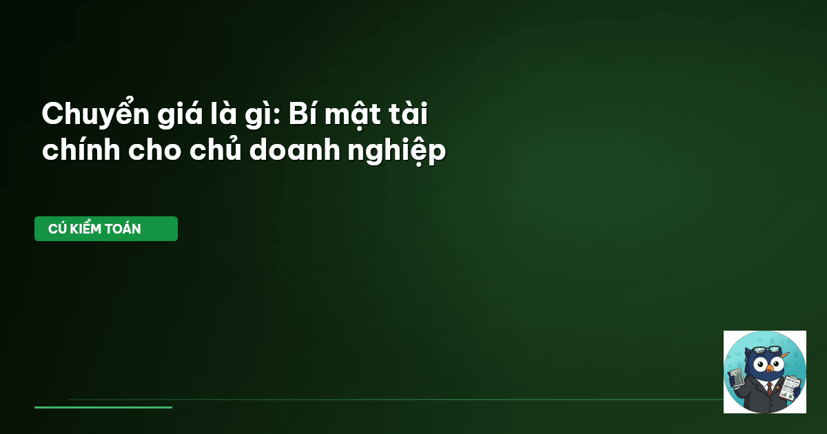 chuyển giá là gì